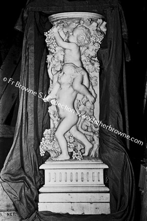 EMO COURT COLUMN DECORATED WITH PUTTI